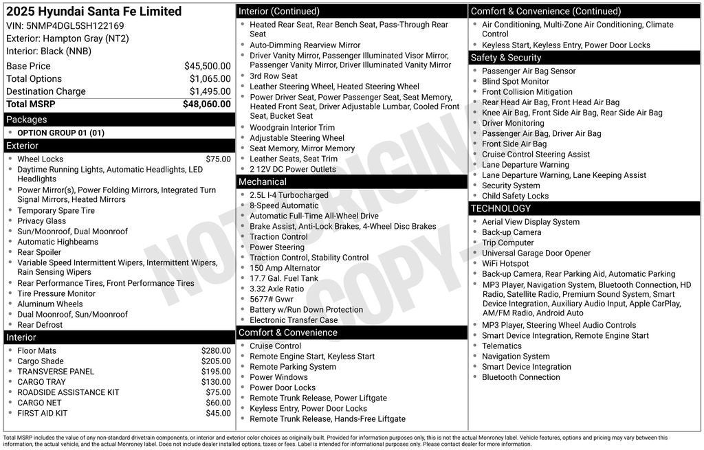 hyundai santa fe 2025 5NMP4DGL5SH122169 image hyundai santa fe 2025 5NMP4DGL5SH122169 image